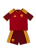 AS Roma Santiago Castro #9 Babyklær Hjemme Fotballdrakt til barn 2026-27 Korte ermer (+ Korte bukser)